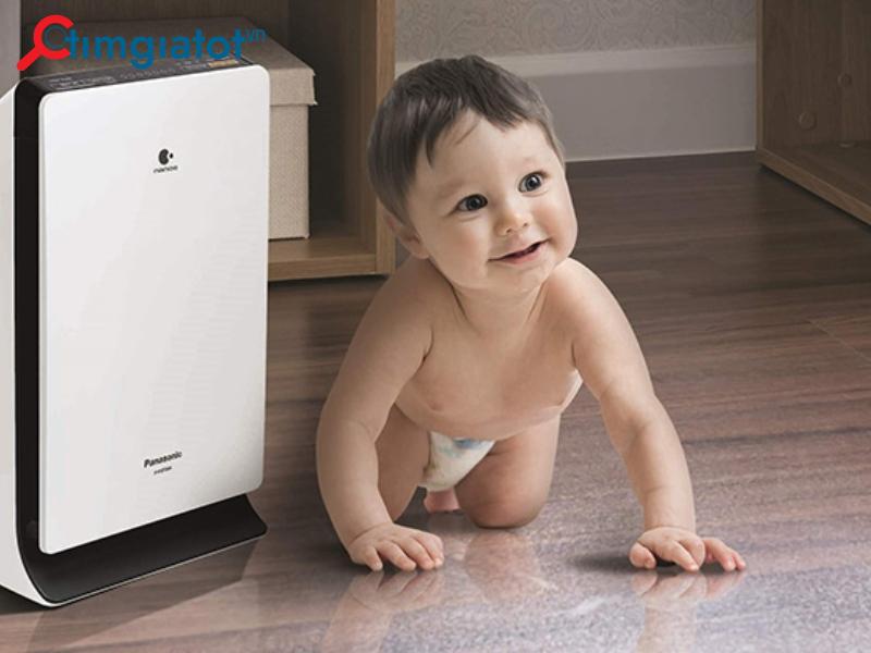 Lợi ích khi sử dụng máy lọc không khí cho trẻ sơ sinh 