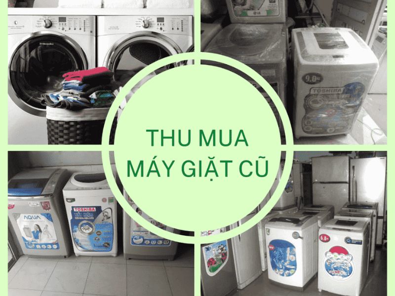 Cửa hàng thanh lý máy giặt cũ tại Hà Nội