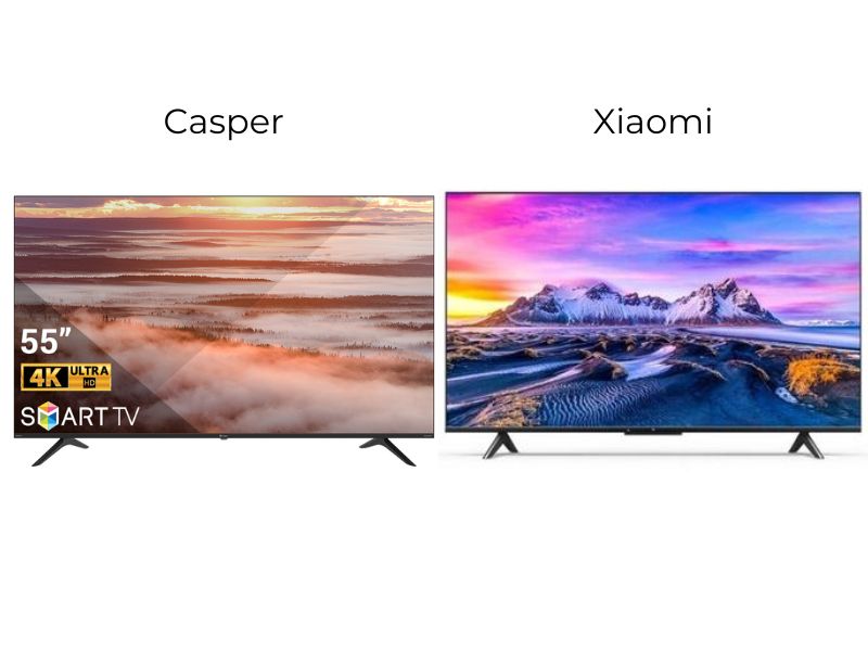 so sánh tivi Casper và Xiaomi