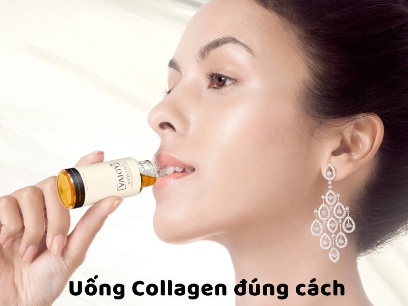 Uống Collagen đúng cách