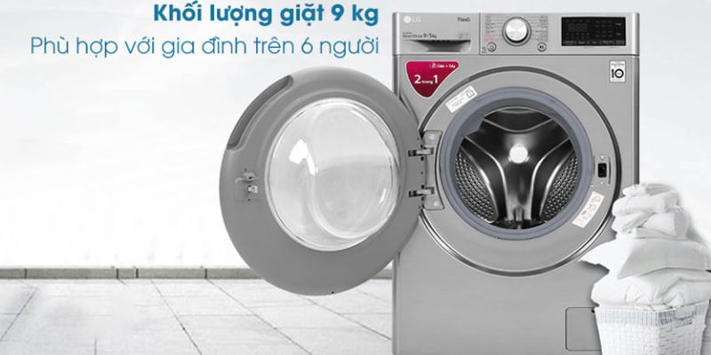Cách sử dụng máy giặt sấy LG