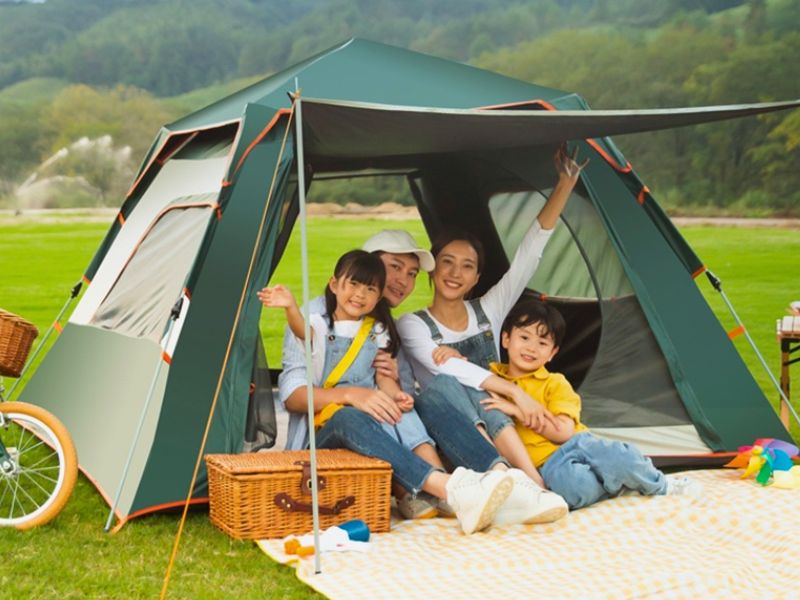 Chọn lều cắm trại gia đình
