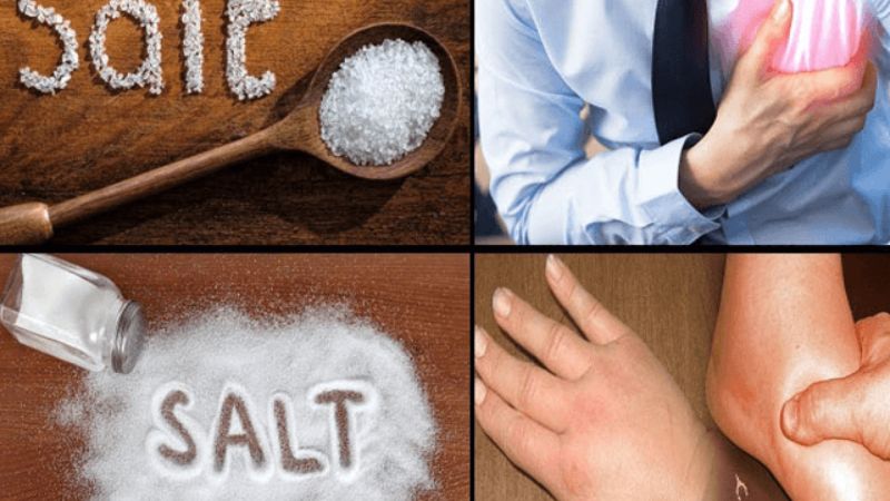 tác hại khi ăn nhiều muối